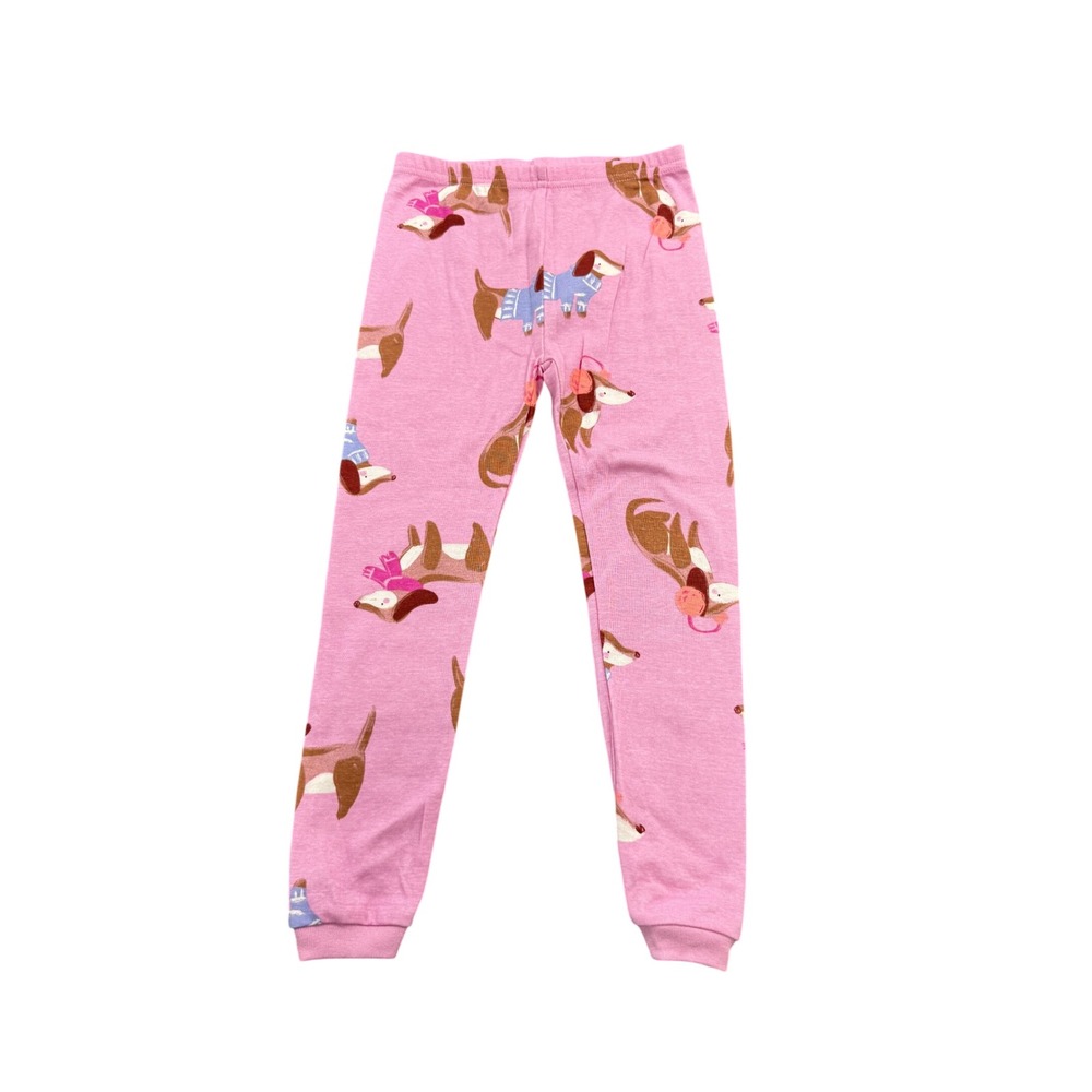 Carter's Just One You Girls 4T Pink Wiener Dog Pajama Pants